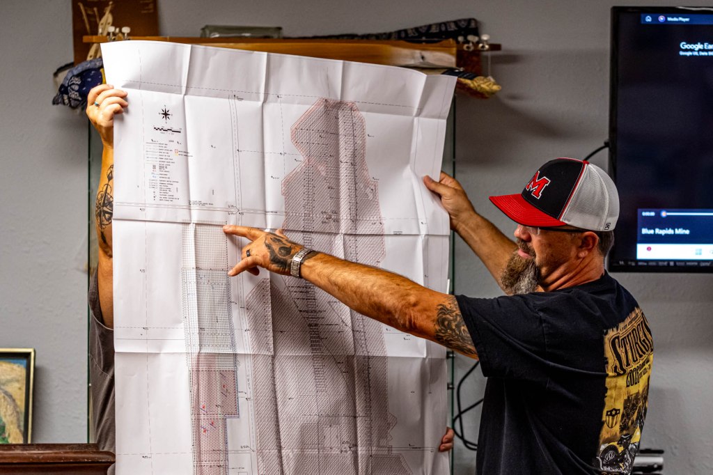 Alan Detmore sharing a current map of Georgia Pacific.